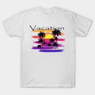 Let's Go to Vacation Classic - Sun & Sea T-Shirt